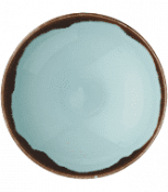 Dudson Harvest Turquoise  Coupe Bowl 7.25inch