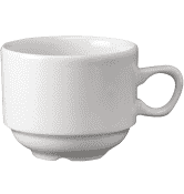 Churchill White Compact Stacking Teacup 7.5oz