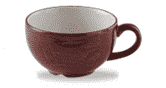 Churchill Stonecast Patina Red Rust Cappuccino Cup 12oz