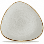 Churchill Stonecast Raw Grey Lotus Plate 9inch