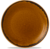 Dudson Harvest Brown  Deep Coupe Plate 10inch