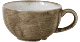 Churchill Stonecast Patina Antique Taupe Cappuccino Cup 12oz