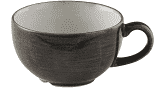 Churchill Stonecast Patina Iron Black Cappuccino Cup 8oz