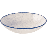 Churchill Stonecast Hints Indigo Evolve Coupe Bowl 7 1/4inch