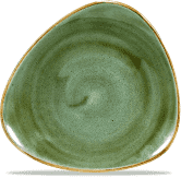 Churchill Stonecast Samphire Green Lotus Plate 12inch