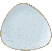 Churchill Stonecast Duck Egg Lotus Plate