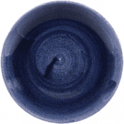 Churchill Stonecast Patina Cobalt Blue Evolve Coupe Plate 8.67inch