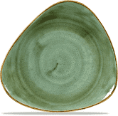 Churchill Stonecast Samphire Green Lotus Plate 9inch