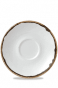 Dudson Harvest Natural  Cappuccino Saucer 6.25inch