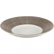 Churchill Bamboo Spinwash Dusk Deep Coupe Plate 10 5/8inch