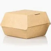 Kraft Burger Box 5inch/127mm x 400