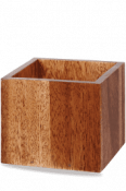 Churchill Wood  Buffet Cube - Small 4.8inch Op Stk 4