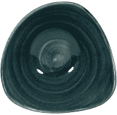 Churchill Stonecast Patina Rustic Teal Lotus Bowl 9.25inch