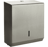 Hand Towel Dispenser Brushed Stainless Steel