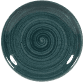 Churchill Stonecast Patina Rustic Teal Evolve Coupe Plate 8.67inch