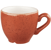 Churchill Stonecast Spiced Orange Espresso Cup 9Cl