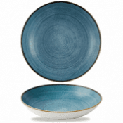 Churchill Stonecast Raw Teal  Coupe Bowl 7.25inch