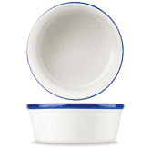 Churchill Retro Blue  Round Pie Dish 5.25inch