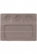 Churchill Wood Square Grey Deli Board 13inchX9.6inch