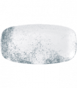 Churchill Studio Prints Haze Blue  Chefs Oblong Plate 11 3/4X6inch