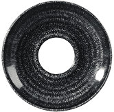 Churchill Studio Prints Charcoal Black Cappuccino Saucer 6.25inch