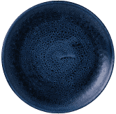 Churchill Stonecast Plume Ultramarine Evolve Coupe Plate 6.5inch