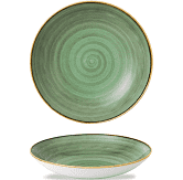 Churchill Stonecast Samphire Green Evolve Coupe Bowl 9.75inch