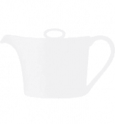 Churchill Alchemy Ambience White Oval Teapot 710ml
