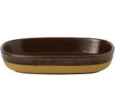 Churchill Emerge Cinnamon Brown Tray 12X9X3.3cm