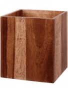 Churchill Wood  Buffet Cube - Large 7.2inch Op Stk 2