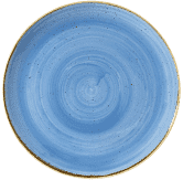 Churchill Stonecast Cornflower Blue Coupe Plate 21.7cm