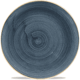 Churchill Stonecast Blueberry Evolve Coupe Plate 10.25inch