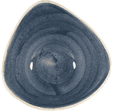 Churchill Stonecast Blueberry Lotus Bowl 7inch