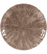 Churchill Stone Zircon Brown Evolve Coupe Plate 6.5inch