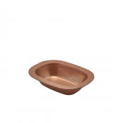 Copper Vintage Steel Pie Dish 16cm