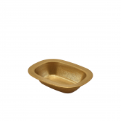 Gold Vintage Steel Pie Dish 16cm