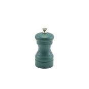 Olive Green Wooden Salt/ Pepper Grinder 10cm