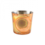 Burnt Copper Serving Cup 8.5 x 8.5cm