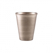 Beaded Vintage Steel Serving Cup 38cl/ 13.4oz