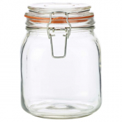 Glass Terrine Jar 1L