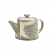 Terra Porcelain Matt Grey Teapot 50cl/ 17.6oz