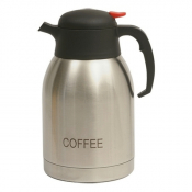 Coffee Inscribed St/St Vacuum Jug 2.0L
