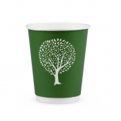 Coffee Cup Double Walled Green Tree 79-Series 12oz x500
