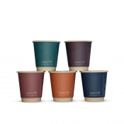 Feel Snug Coffee Cup Double Walled 79-Series 8oz x500