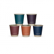 Feel Snug Coffee Cup Double Walled 89-Series 10oz x500