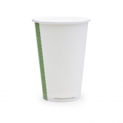 Coffee Cup Single Walled White 16oz 89-Series x1000