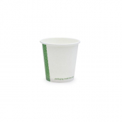 Coffee Cup Single Walled White 4oz 62-Series x1000