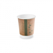 Coffee Cup Double Walled Brown Kraft 79-Series 8oz x500
