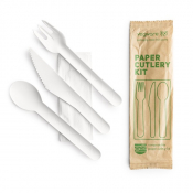 Cutlery Kit Compostable Paper x250