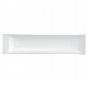 Churchill Alchemy Balance White  Buffet Boat Dish 20.375inch